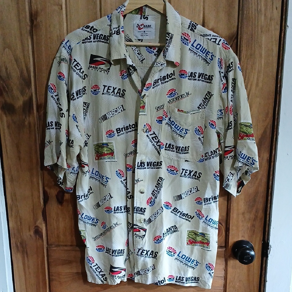 Chase Authentics Nascar Speedways Camp Shirt - Medium